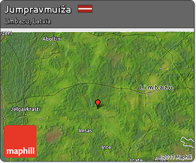 Satellite 3D Map of Jumpravmuiža
