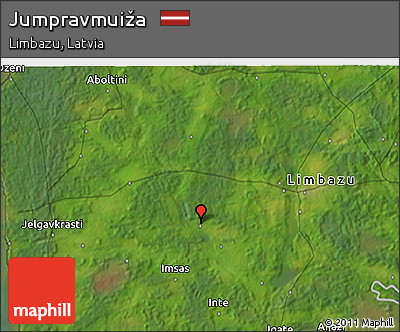 Satellite 3D Map of Jumpravmuiža