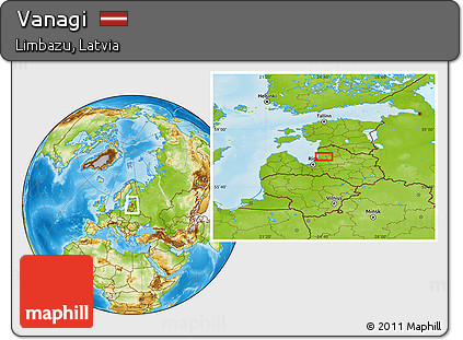 Physical Location Map of Vanagi