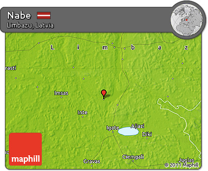 Physical Map of Nabe