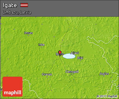 Physical Map of Igate