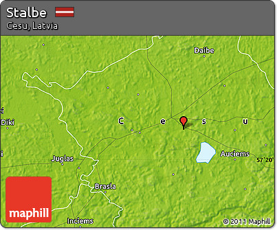 Physical Map of Stalbe