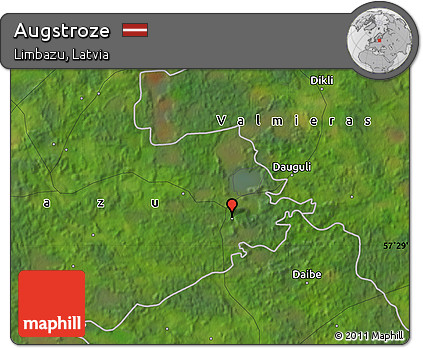 Satellite Map of Augstroze