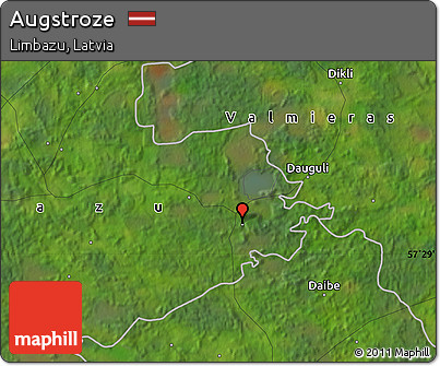 Satellite Map of Augstroze