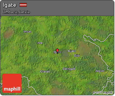 Satellite Map of Igate