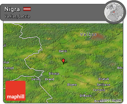 Satellite 3D Map of Nigra