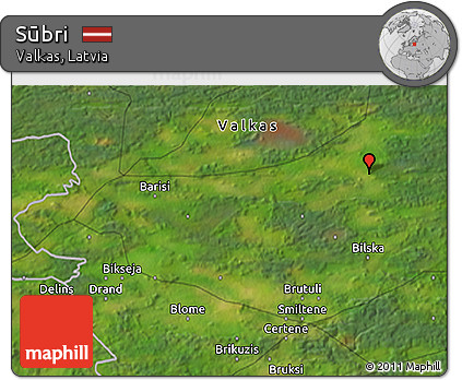 Satellite 3D Map of Sūbri