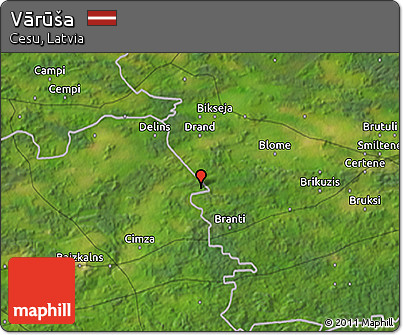 Satellite 3D Map of Vārūša