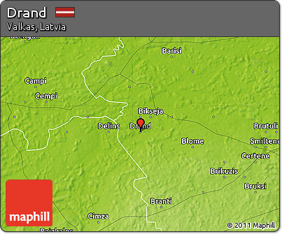 Physical Map of Drand