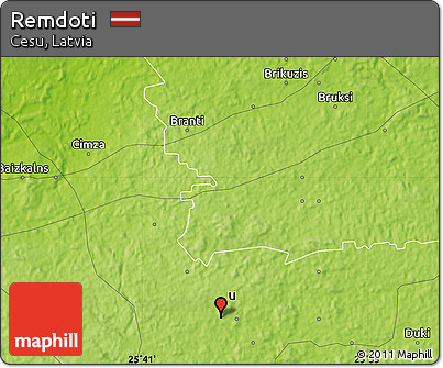 Physical Map of Remdoti