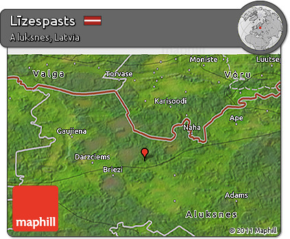 Satellite 3D Map of Līzespasts