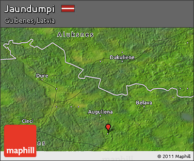 Satellite 3D Map of Jaundumpi