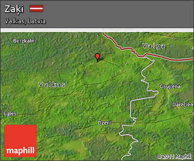 Satellite 3D Map of Zaķi