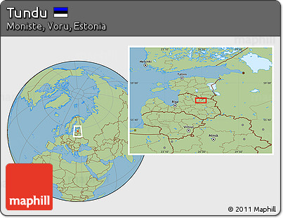 Savanna Style Location Map of Tundu