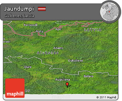 Satellite Panoramic Map of Jaundumpi