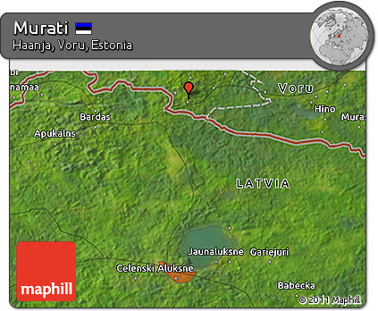 Satellite 3D Map of Murati