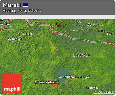 Satellite 3D Map of Murati