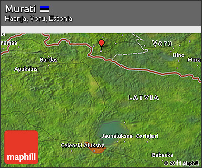Satellite 3D Map of Murati