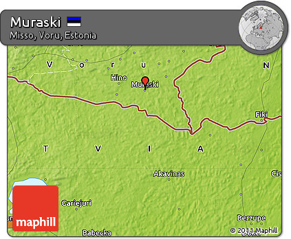 Physical Map of Muraski