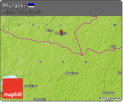 Physical Map of Muraski
