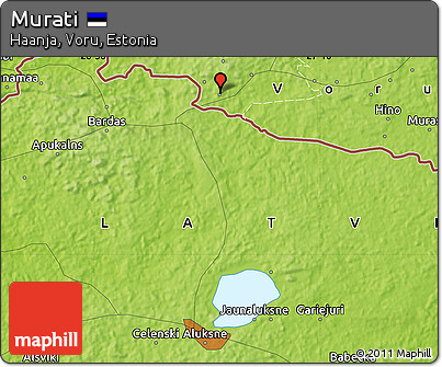 Physical Map of Murati