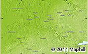Physical Map of the area around 57° 25' 7" N, 32° 22' 30" E