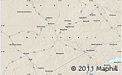 Shaded Relief Map of the area around 57° 25' 7" N, 32° 22' 30" E