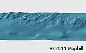 Satellite Panoramic Map of the area around 57° 25' 7" N, 32° 13' 30" W