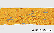 Political Panoramic Map of the area around 57° 25' 7" N, 3° 19' 30" W