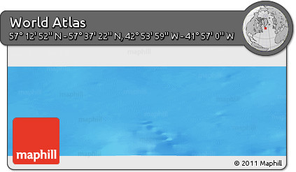 Shaded Relief Panoramic Map of the Area around 57°&nbsp;25'&nbsp;7"&nbsp;N,&nbsp;42°&nbsp;25'&nbsp;29"&nbsp;W