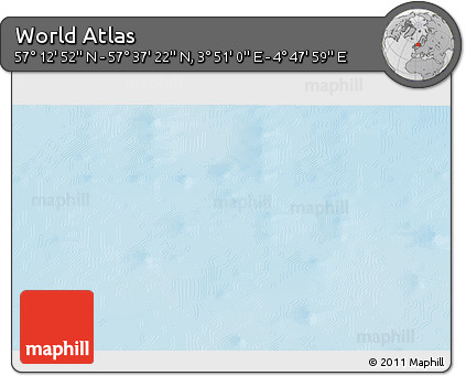 Physical 3D Map of the Area around 57° 25' 7" N, 4° 19' 30" E