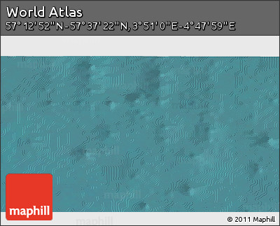 Satellite 3D Map of the Area around 57° 25' 7" N, 4° 19' 30" E