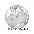 Outline Map of the Area around 57° 25' 7" N, 58° 43' 30" E, rectangular outline