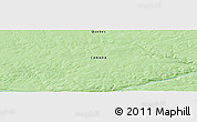 Political Panoramic Map of the area around 57° 25' 7" N, 71° 19' 29" W