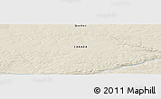 Shaded Relief Panoramic Map of the area around 57° 25' 7" N, 71° 19' 29" W