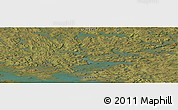 Satellite Panoramic Map of the area around 57° 25' 7" N, 74° 43' 29" W