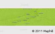 Physical Panoramic Map of the area around 57° 25' 7" N, 80° 49' 29" E