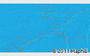 Political 3D Map of the area around 57° 25' 7" N, 81° 40' 30" E