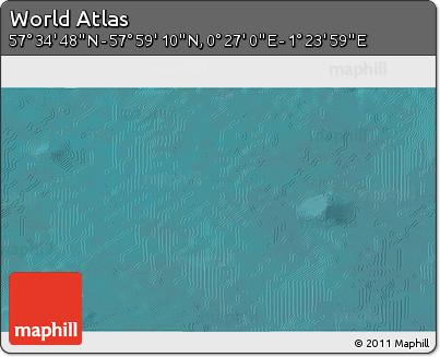 Satellite 3D Map of the Area around 57° 46' 59" N, 0° 55' 29" E