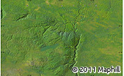 Satellite Map of the area around 57° 46' 59" N, 115° 31' 30" W