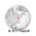 Outline Map of the Area around 57° 46' 59" N, 131° 49' 29" E, rectangular outline