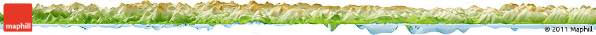 Physical Horizon Map of the Area around 57° 46' 59" N, 135° 55' 30" W Physical Horizon Map of the Area around 57° 46' 59" N, 135° 55' 30" W