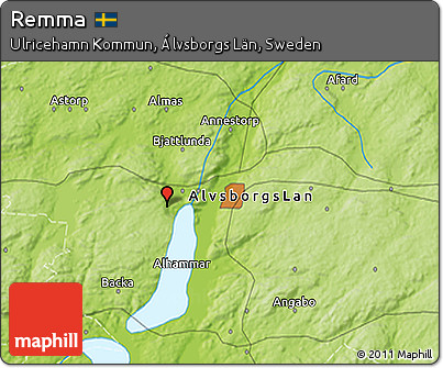 Physical 3D Map of Remma