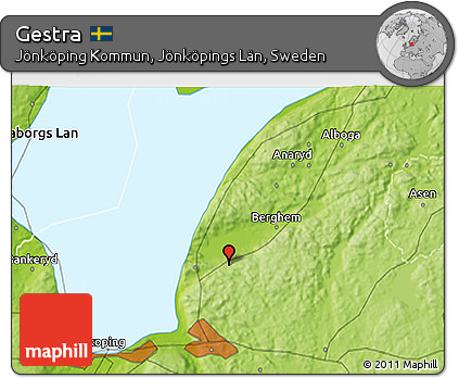 Physical 3D Map of Gestra