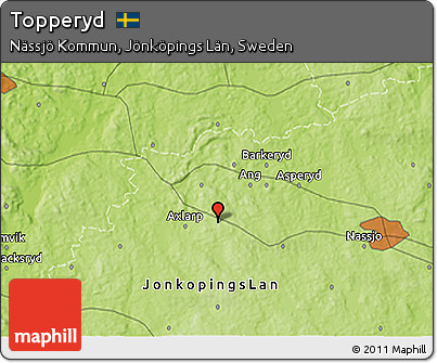 Physical 3D Map of Topperyd