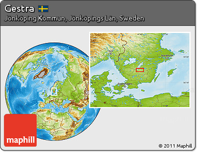 Physical Location Map of Gestra