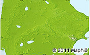Physical Map of the area around 57° 46' 59" N, 157° 10' 30" W