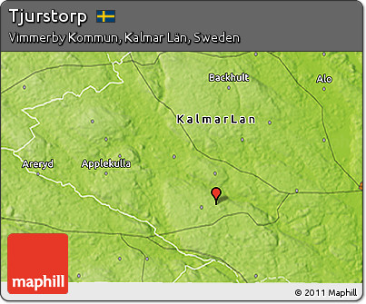 Physical 3D Map of Tjurstorp