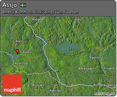 Satellite 3D Map of Assjö