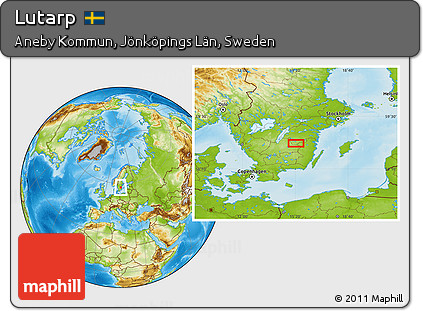 Physical Location Map of Lutarp